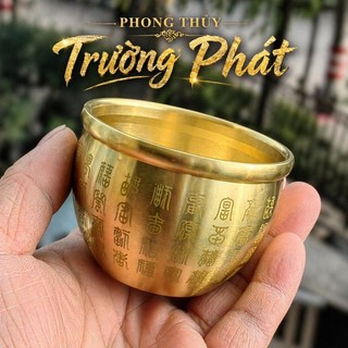 [CỐC BÁCH PHÚC ] BÁT TỤ BẢO - CỐC LỚN 44GR  KHẮC 100 CHỮ PHÚC, CẦU TÀI LỘC, MAI MẮN, TỤ TÀI, BÁT TỤ BẢO, CHUNG BÁCH PHÚC