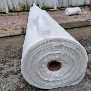 Vải địa kỹ thuật không dệt ART 12KN/m: Khổ rộng 4m, dày dặn,dùng thoát nước, lọc đất bồn cây.