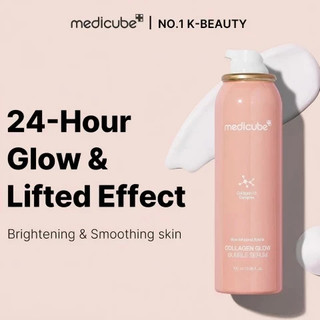 Tinh chất medicube 100ml/Collagen Glow Bubble serum căng bóng da dưỡng ẩm sáng da