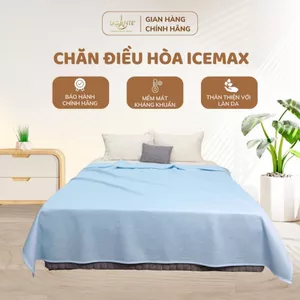 Chăn hè điều hòa Icemax Lasante mát lạnh, chăn văn phòng