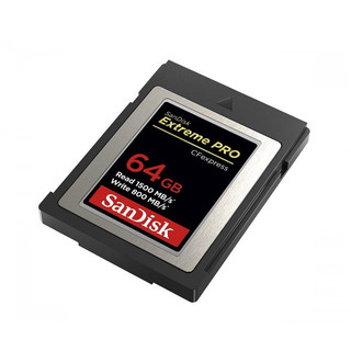 Thẻ nhớ CFexpress Type B SanDisk Extreme Pro 64GB đọc 1500mb/s, ghi 800mb/s SDCFE-064G-GN4NN (Đen) - Phụ Kiện Nhất Tín