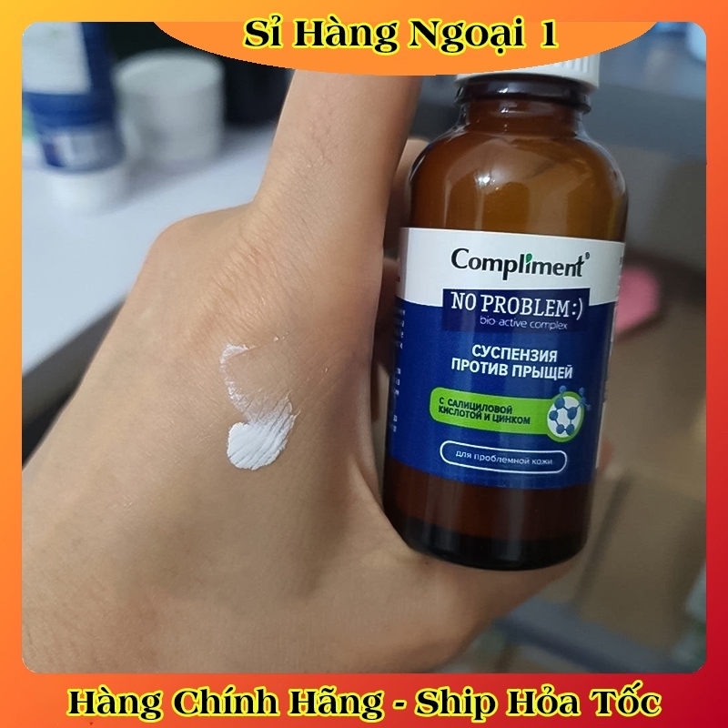 [CHÍNH HÃNG] Dung Dịch Chấm mụn Compliment No Problem BHA & ZinC 30ml của Nga