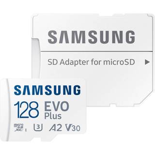 Thẻ nhớ MicroSDXC Samsung Evo Plus U3 A2 V30 256GB đọc 160MB/s, ghi 60MB/s (Trắng) - Phụ Kiện Nhất Tín