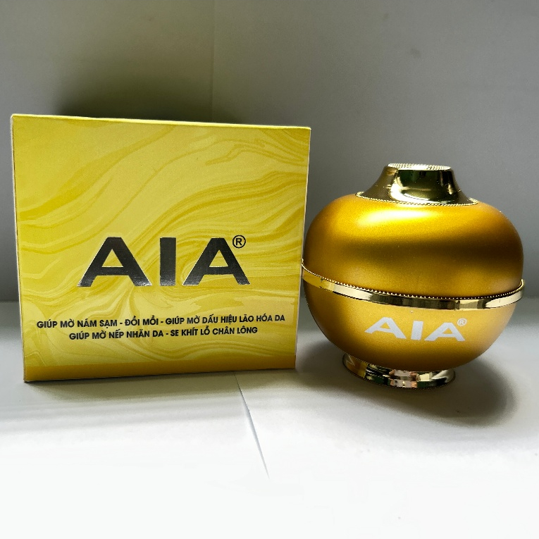 Kem Face AIA Dưỡng Trắng Da [Vàng] - Hỗ Trợ Thu Nhỏ Lỗ Chân Lông, Cấp Ẩm Vitamin E B3