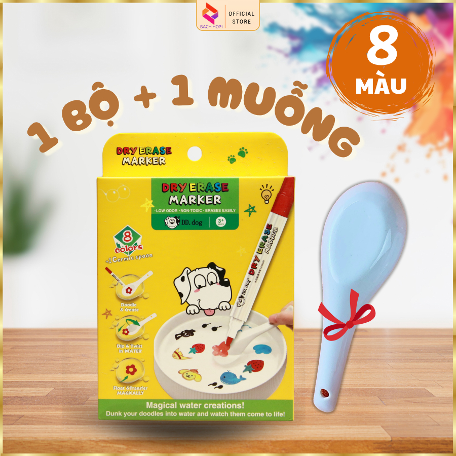 (Sẵn Hcm) ĐỒ CHƠI BÚT MÀU MA THUẬT - Tăng tư duy sáng tạo, tránh xa điện thoại,con tư duy,thông minh Diy