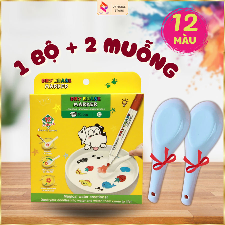(Sẵn Hcm) ĐỒ CHƠI BÚT MÀU MA THUẬT - Tăng tư duy sáng tạo, tránh xa điện thoại,con tư duy,thông minh Diy