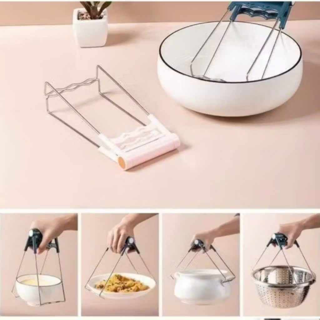 Gắp Dài, Gắp Tô Chén Đĩa Nóng Khi Hấp