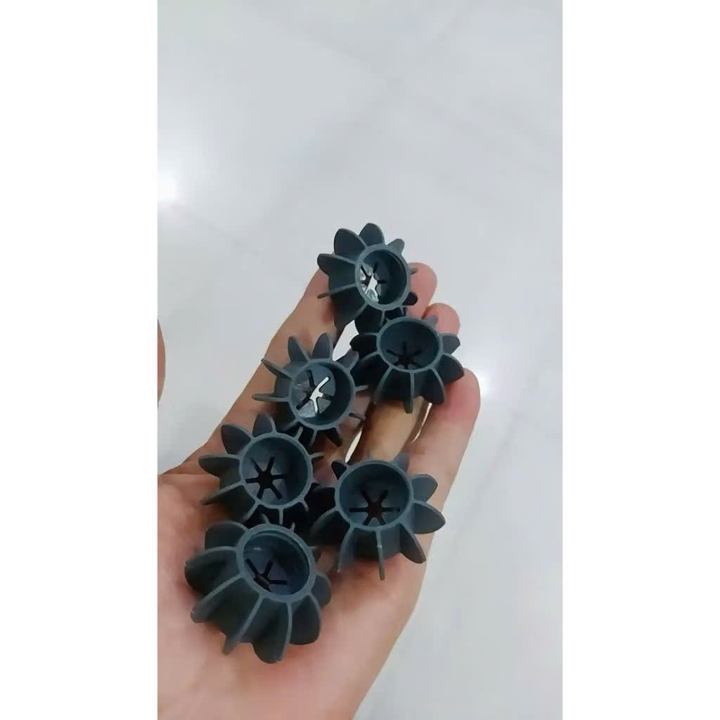 Set 10 Bóng Giặt Bánh Răng Làm Sạch, Chống Nhăn Quần Áo