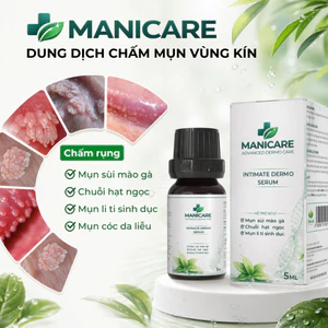 Tinh Chất Chấm Rụng Mụn Vùng Kín MANICARE TCA 5ml - Chấm Sùi Mào Gà, Hạt Ngọc, Mụn Li Ti