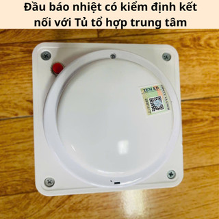 {Có Kiểm Định}Bộ Báo Cháy Tự Động Không Dây Với Nút Nhấn,Đầu Báo-Có acquy-mất điện vẫn dùng được