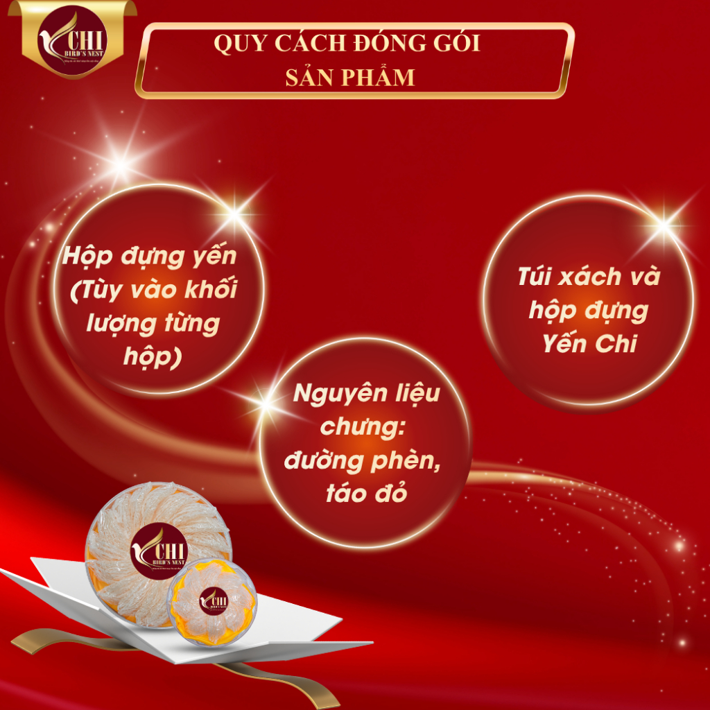 Tổ Yến Tinh Chế Sợi Loại 18 Tai , Nguyên Chất 100% - Yến Chi - Yến Tinh Chế