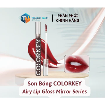 Son Bóng COLORKEY Airy Lip Gloss Mirror Series Tạo Hiệu Ứng Căng Bóng