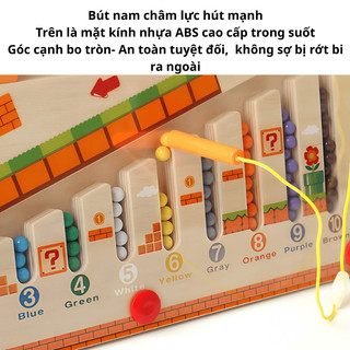 Đồ chơi trí tuệ - Đồ chơi gỗ - Đồ chơi trẻ em - Đồ chơi giáo dục giải mã mê cung cho bé