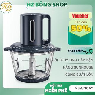 [Bảo hành 3 tháng] Máy Xay Thịt Công Suất Lớn Sunhouse Dung Tích 1L8