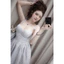 Đầm 2 dây kẻ thêu hoa mai phương bùi