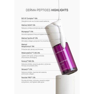 Serum 35% Phức Hợp Peptide Giúp Sửa Chữa, Săn Chắc Và Giảm Nhăn Theramid Derma Peptides