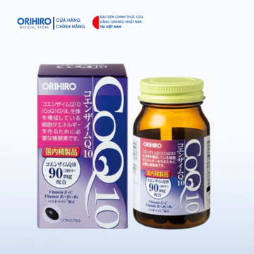 Viên uống hỗ trợ tim mạch Coenzyme Q10 Orihiro 90 viên