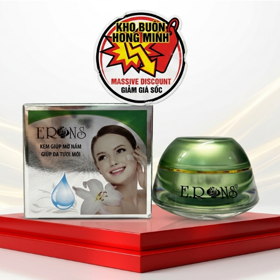 Kem Face ERons [Xám Xanh Lá] - Cấp Ẩm Chuyên Sâu, Hỗ Trợ Giảm Sạm Da Và Tái Tạo Da Hư Tổn