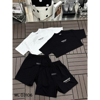 Bộ Thể Thao Nam Chữ ESSENTIAL Tính Mùa Hè, Chất Liệu Cotton Khô 100% Thoáng Mát Thấm Hút Mồ Hôi Tốt