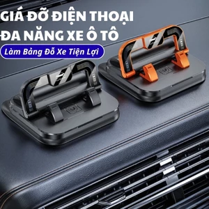 Giá Đỡ Điện Thoại Thiết Kế 2in1 Vừa Làm Bảng Đỗ Xe, Giá Đỡ Trên Ô Tô Đa Năng Sang Trọng