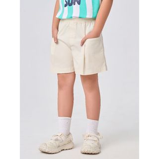 Quần shorts bé trai bé gái YODY xếp li lưng thun co giãn, ôm vừa vặn GCCS26S001