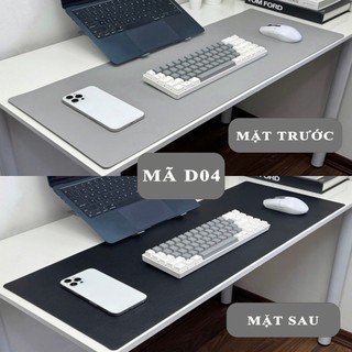 Thảm Da Trải Bàn Làm Việc Cỡ Lớn Kiêm Lót Chuột Kích Thước 40x60cm  – Không Thấm Nước - Dễ Vệ Sinh