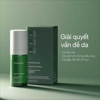Serum Phức Hợp Retinoids Chống Lão Hóa, Giảm Nhăn, Sáng Da Theramid Clinical Vitamin A