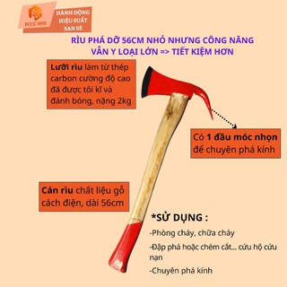 Combo 5 món dụng cụ phá dỡ đa nắng loại nhỏ để vừa tủ cc thông dụng 20x40x60 dùng tình huống khẩn cấp.