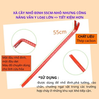 Combo 5 món dụng cụ phá dỡ đa nắng loại nhỏ để vừa tủ cc thông dụng 20x40x60 dùng tình huống khẩn cấp.