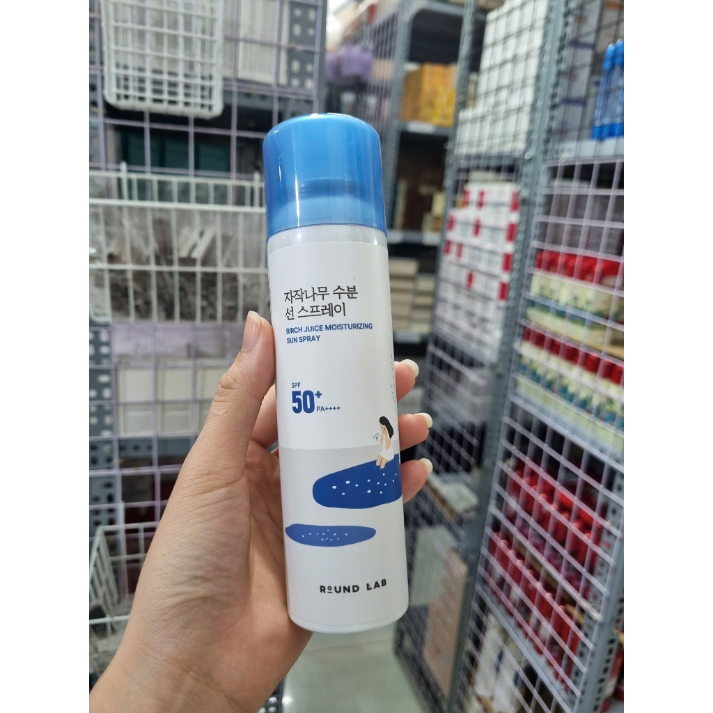 Xịt chống nắng Round Lab Birch Juice Moisturizing Sun Spray SPF50+ PA++++ 100ml