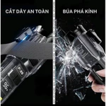 [BẢN MỚI] Đèn Pin F35 LED Laser Siêu Sáng, Đèn Sinh Tồn Đa Năng Có Còi Báo Động, Cắt Dây & Phá Kính –GIA DỤNG VINALIVING — ảnh 5
