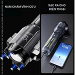 [BẢN MỚI] Đèn Pin F35 LED Laser Siêu Sáng, Đèn Sinh Tồn Đa Năng Có Còi Báo Động, Cắt Dây & Phá Kính –GIA DỤNG VINALIVING — ảnh 6