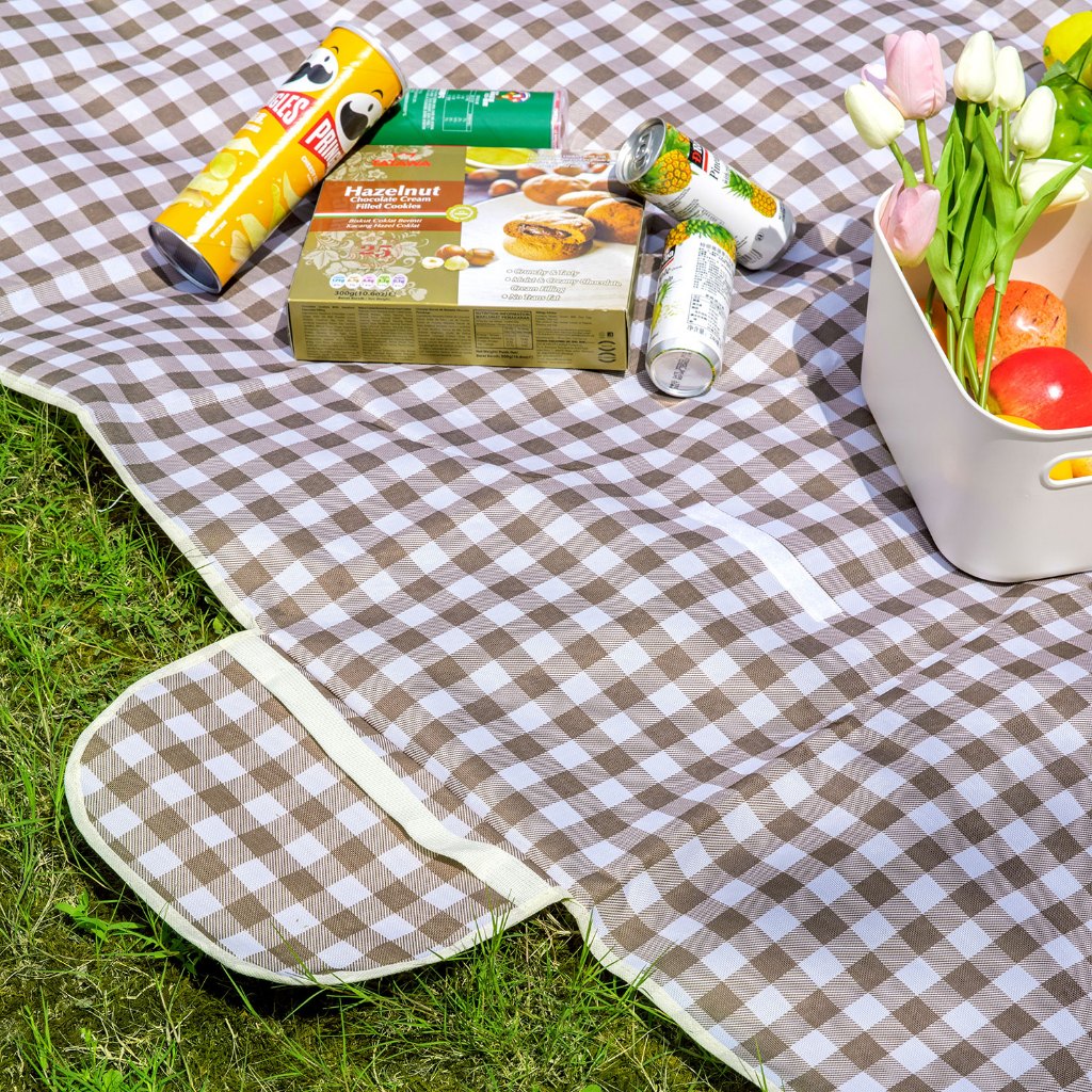 [Loại cao cấp] Thảm picnic, bạt trải dã ngoại chính hãng AGNITE, chống nước, nhiều màu đa kích thước có túi gấp gọn