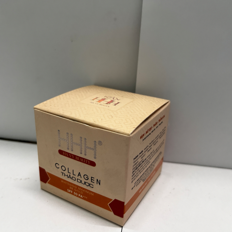 Kem Collagen Thảo Dược HHH [Cam] - Thay Thế Kem Lót, Dưỡng Trắng, Ngừa Mụn Và Phục Hồi Da