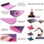 Combo Thảm Tập Yoga + Dây Nhảy Đa Năng Cao Cấp - Tiện Dụng Thể Dục Thể Thao Tại Nhà, Thảm Tập GYM Tập Luyện
