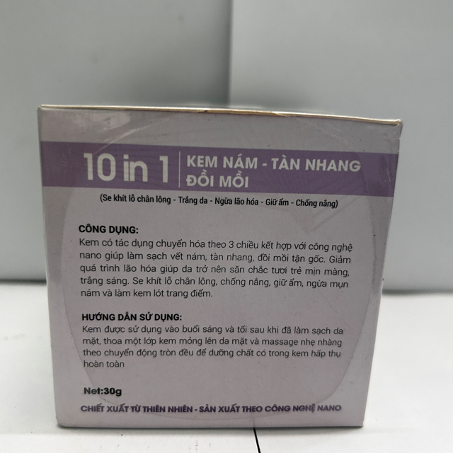 Kem Face HHH Chính Hãng [Tím] - Dưỡng Trắng Da, Cung Cấp Collagen, Chống Nắng Và Ngừa Mụn