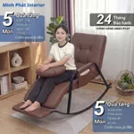 Ghế Bập Bênh Thư Giãn Minh Phát Đệm Memory BB02 dài 1m65 Điều Chỉnh Lưng 5 cấp độ, Combo Gác Đệm Con Lăn Massa — ảnh 1
