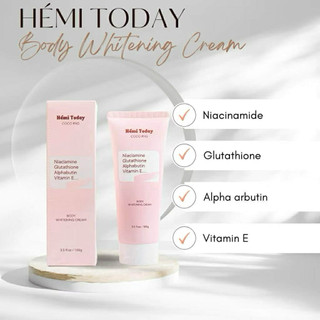 Kem dưỡng trắng Body da Nâng tone Kem dưỡng trắng da toàn thân Hemi Today Không bết rít Hemi Today 100ml