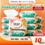 Khăn ướt cao cấp Topgia 80 tờ mềm mại, không cồn, không parabens dành cho mẹ và bé