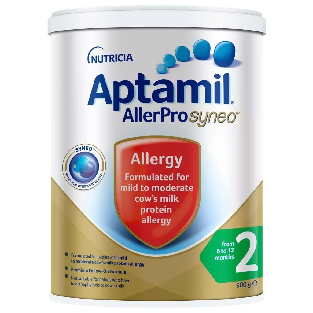 (DATE T12/27) Sữa Aptamil Aller Pro Syneo 2,3 900g – Sữa thủy phân cho trẻ dị ứng đạm sữa bò (6-12 tháng)