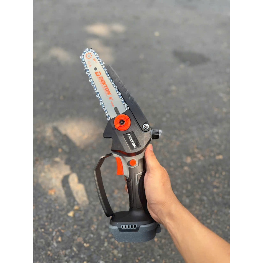 THÂN MÁY CƯA XÍCH 6 INCH DEKTON - MOTOR KHÔNG CHỔI THAN M21-CX06CP (Màu Xanh, Xám) & M21-CX06XCP (Màu Olive)
