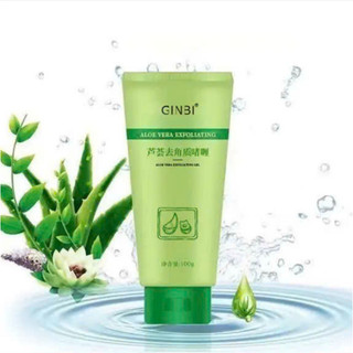 Tẩy Da Chết GINBI Cho Mặt và Body Chiết Xuất Nham Đam Lô Hội 100g/Tuýp