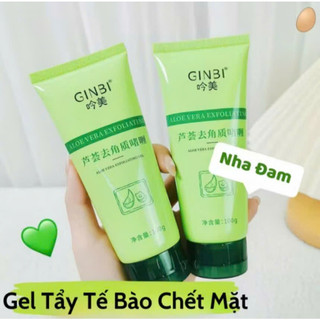 Tẩy Da Chết GINBI Cho Mặt và Body Chiết Xuất Nham Đam Lô Hội 100g/Tuýp