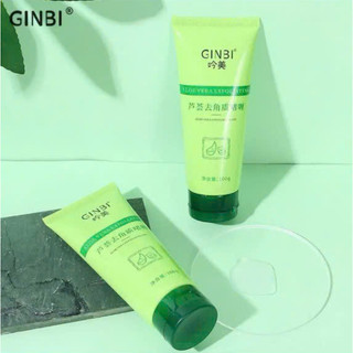 Tẩy Da Chết GINBI Cho Mặt và Body Chiết Xuất Nham Đam Lô Hội 100g/Tuýp