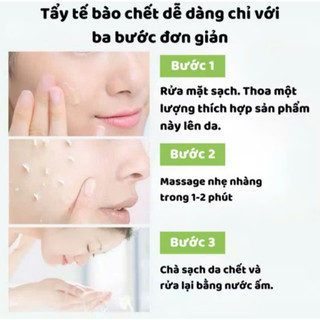 Tẩy Da Chết GINBI Cho Mặt và Body Chiết Xuất Nham Đam Lô Hội 100g/Tuýp