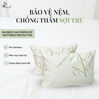 Vỏ gối chống thấm, vỏ bảo vệ không kèm ruột ngăn ngừa nước và nấm mốc, vệt ố vàng giúp tăng tuổi thọ cho ruột gối