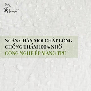 Vỏ gối chống thấm, vỏ bảo vệ không kèm ruột ngăn ngừa nước và nấm mốc, vệt ố vàng giúp tăng tuổi thọ cho ruột gối