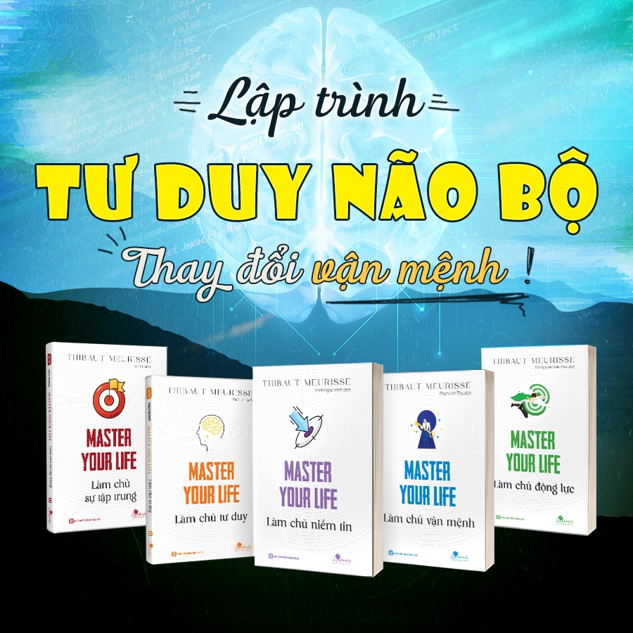 Combo Sách 5 Cuốn Master Your Life: Làm Chủ Cuộc Sống, Thay Đổi Cuộc Đời - Phát Triển Bản Thân Hay