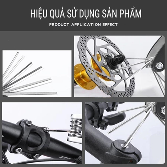 Bộ Lục Giác Đa Năng Sửa Chữa 16in1, Bộ Lục Giác Sửa Chữa Xe Đạp, Lắp Máy Móc Di Động