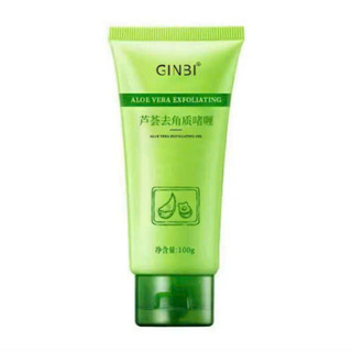 Tẩy Da Chết GINBI Cho Mặt và Body Chiết Xuất Nham Đam Lô Hội 100g/Tuýp
